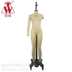 德威女士内衣板房模特 亚洲38码立体裁剪模特 真人比例制衣模特