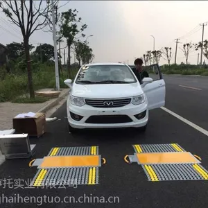 高性能收费站无线便携式轴重秤,无线便携式电子汽车衡查超载用