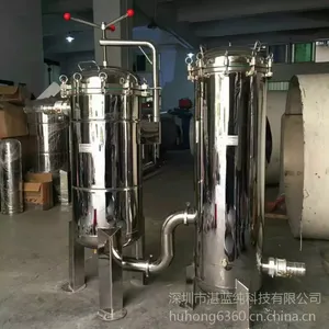 湛蓝纯 不锈钢袋式过滤器 430*810*3袋 除颗粒杂质 空调循环水过滤