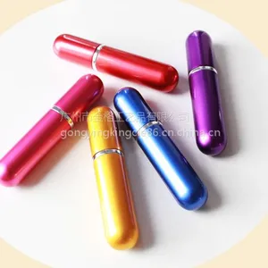 厂家直供新款***汽车10ml铝管香水玻璃瓶 优质喷雾香水瓶