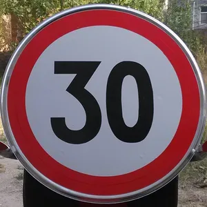 登封道路限速牌 三角牌 圆牌定做,新密驾校标志牌.交通指示牌哪里有