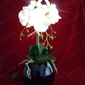 LED灯花 LED仿真花盆栽 LED花
