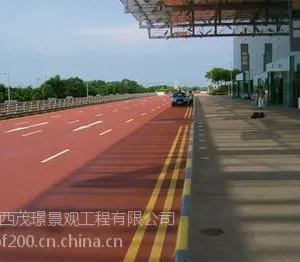 无砂透水混凝土改善城市内涝路面透水材料茂璟地坪