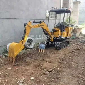 驭工YG15-8果园里干活专用的小型挖掘机、农用小挖机