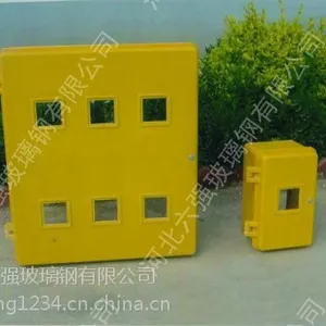 可组装玻璃钢多表位燃气表箱 模压燃气箱箱体