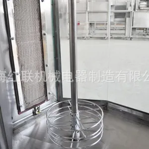 厂家直销宏联牌YXYZ-24A双层燃气保温旋转炉烤鸡烤鸭烤羊炉