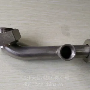 304/316L 不锈钢工业级非标定做 震光 天目 快装 翻边 内螺纹 六角 内丝三通