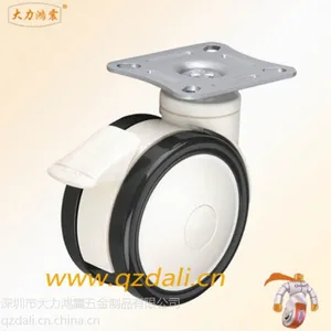 供应3-5寸聚氨酯医疗轮 家具脚轮,复合管专用脚轮,周转车