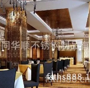 供应佛山同华顺厂家生产加工供应豪华美观酒店装饰隔断屏风