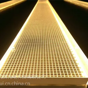 雕刻导光板发光模组/照明级LED导光板发光模组/单面平板
