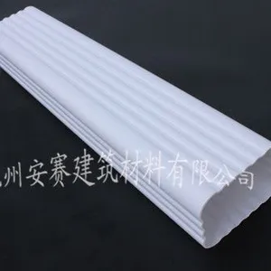 供应上虞市各种PVC成品天沟雨水方管规格的产品