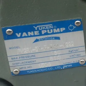 Һѹ�ͱ�YUKEN /PVR50FF-36-RAR-31