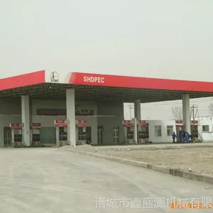 建设各种石化石油形式加油站网架,吊棚,改建改造加油管道