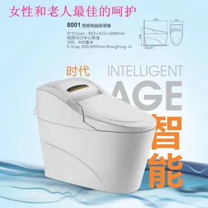 潮州扬子卫浴8801智能马桶***冲力