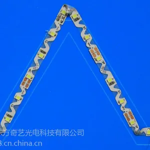 3V 6V 12V 24V贴片S型灯带 双面板一米60灯 颜色可定做