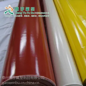 防火阻燃硅胶布 硅胶复合耐高温布 硅胶涂层玻璃纤维布