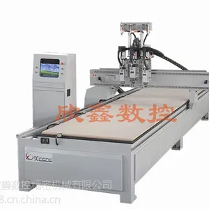 青岛欣鑫HX-1350-T2双工位双主轴可切换木工雕刻机