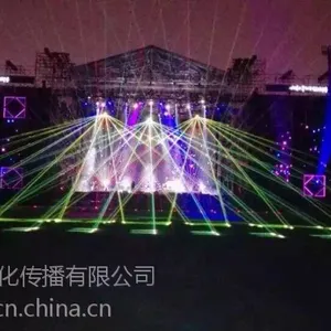歌友会雷亚架舞台搭建 年会活动搭建 灯光音响舞台租赁