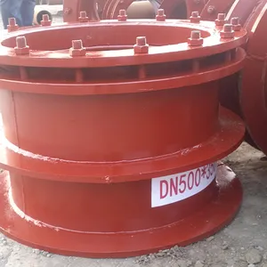 供应建筑施工A、B型柔性防水套管DN450L=300碳钢防水套管价格【润宏】