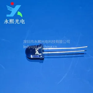 厂家供应 F10长脚慢闪七彩RGB发光二极管led灯珠 永熙光电