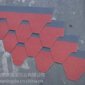 供应临安多彩马赛克型玻纤瓦