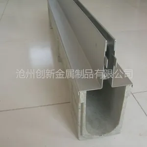 供应沧州创新C250,D400,E600 中缝盖板树脂沟 线形排水沟 成品排水沟 缝隙式排水