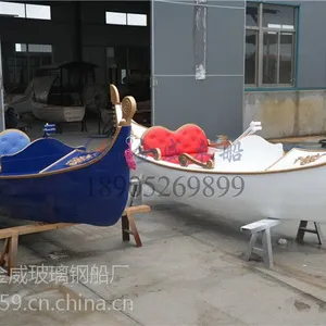 金威木船 观光船 纯手工制作 物美价廉 贡多拉 可定制