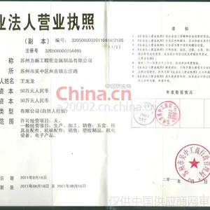 营业执照副本影印件
