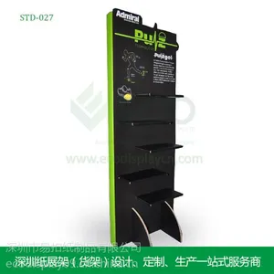 深圳厂家专业定制鞋子展示架STD-021鞋子纸质展架,新品宣传专用