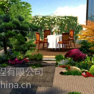 承接济宁别墅庭院景观的设计与施工