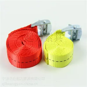 起力1”0.2T锌扣行李带,压扣行李绳捆绑带拉紧器收紧带厂家直销定制