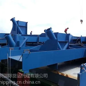印尼OKI,雅加达,勿里洞,巴淡岛件杂货船收钢材设备甲板货