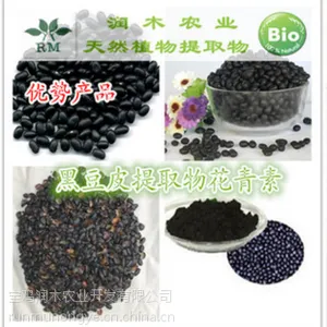 润木现货供应 黑豆皮提取物 25%花青素国标 化妆品原料