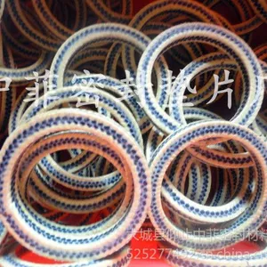 供应石棉盘根垫 四氟盘根环 碳素盘根环 耐高温密封垫圈 石棉浸四氟盘根垫圈_亚克力盘根垫片