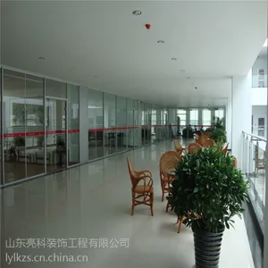 烟台防火玻璃隔断|临朐84玻璃隔断打造办公高隔断风采