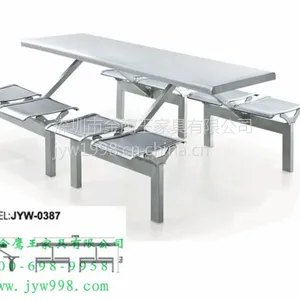 大量批发不锈钢餐桌椅 养老院餐桌椅JYW-0387