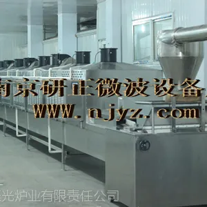微波YZWS隧道式干燥灭菌机