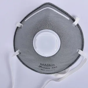 批发MASkin6175 头戴式呼吸阀N95级pm2.5口罩防雾霾防尘口罩