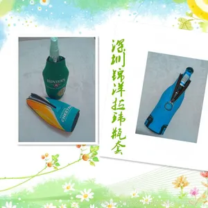 深圳工厂低价供应拉环瓶套 潜水料酒瓶袋 新品一口价