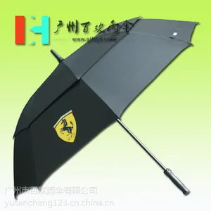 【雨伞厂定做】 法拉利高尔夫广告伞
