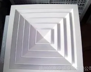 供应方形散流器风口（四面吹），中央空调出风口批发