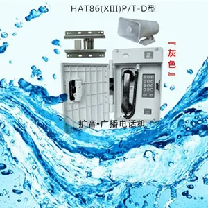 壁挂式电厂扩音电话机HAT86(XII)P/T型 D型传呼型防水电话机