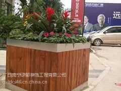 南宁防腐木花箱供应 【厂家直销】南宁专业花箱
