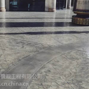 供应景德镇压花压模地坪经久耐用