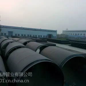 高密度聚乙烯缠绕结构壁B型管 克拉管 HDPE管