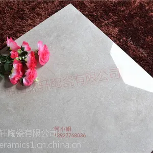 灰色金刚石800*800金刚釉地板砖瓷砖 浅灰色地面墙面砖 广东瓷砖 林轩