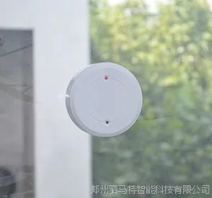 物联智能家居无线玻璃破碎探测器,广泛应用于玻璃门、玻璃窗的安防预警系统