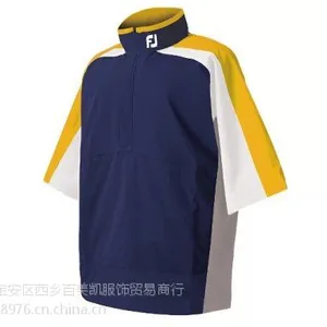 厂家定制高尔夫风衣球服,高尔夫运动球服,高尔夫短袖外套正品