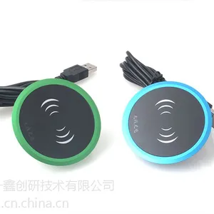 一鑫创研无线充电器嵌入式桌面无线发射端QI标准智能家具办公手机