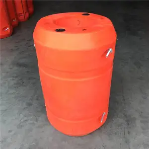业制造进口PE材质塑料浮筒 PU填充塑料浮筒-浮体